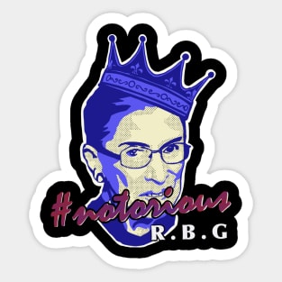 Ruth Bader  Ginsburg Sticker